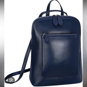 HESHE Backpack for Women Leather Backpack Purse Black